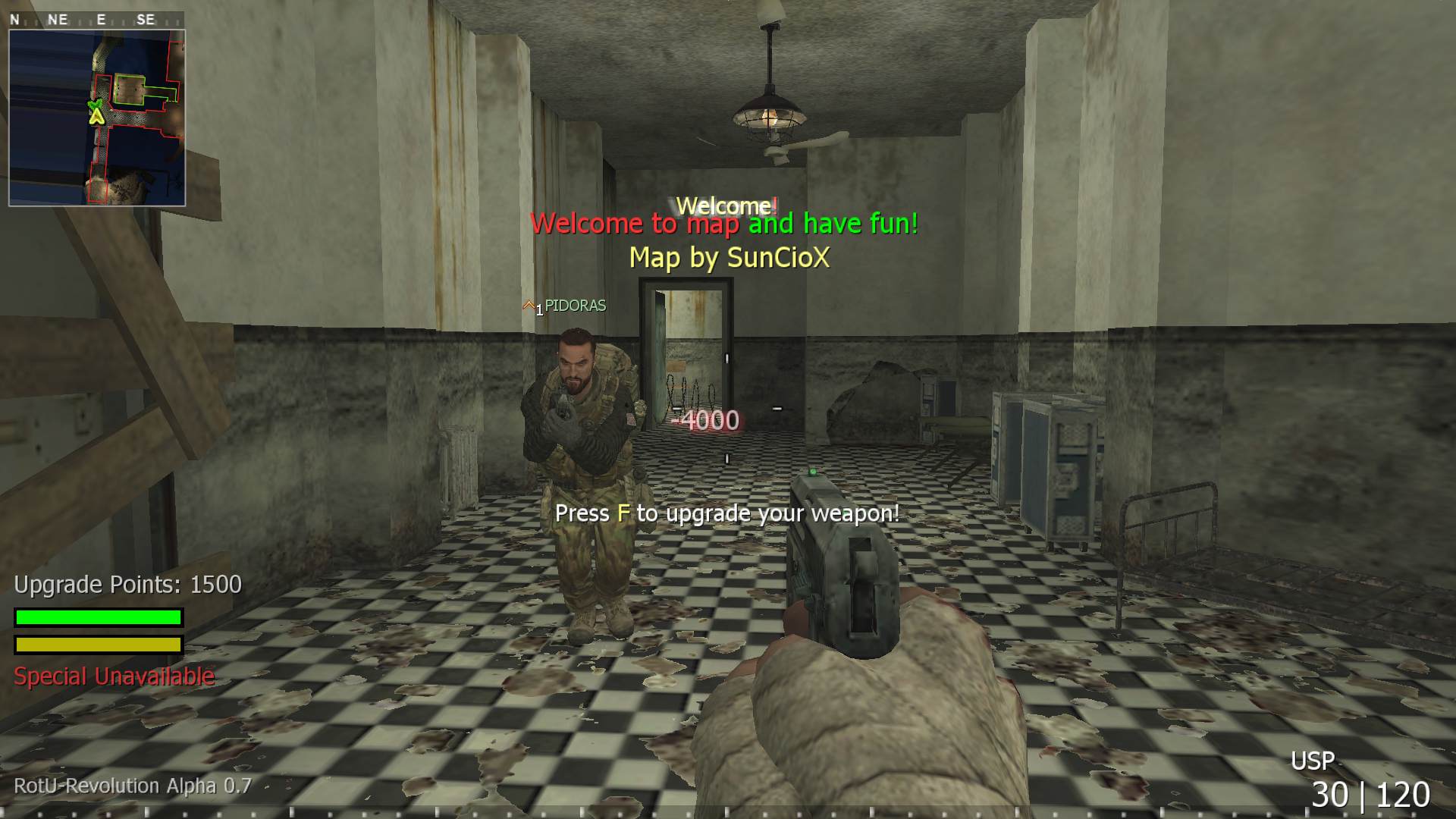 xheotidagon, mp_fnrp_clinic, |RS|RotU-Revolution - Zombies