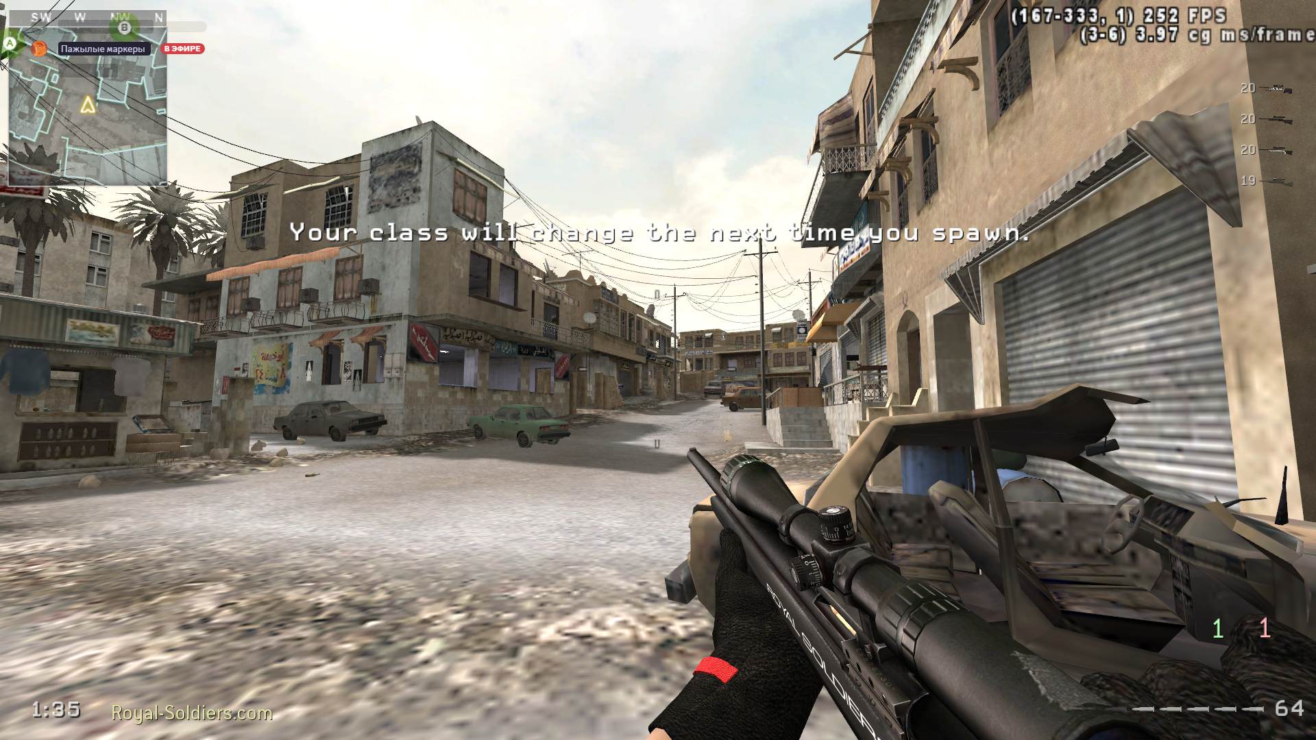 Nikushimi, mp_crossfire, |RS|Sniper Only Promod - Round: 10/20
