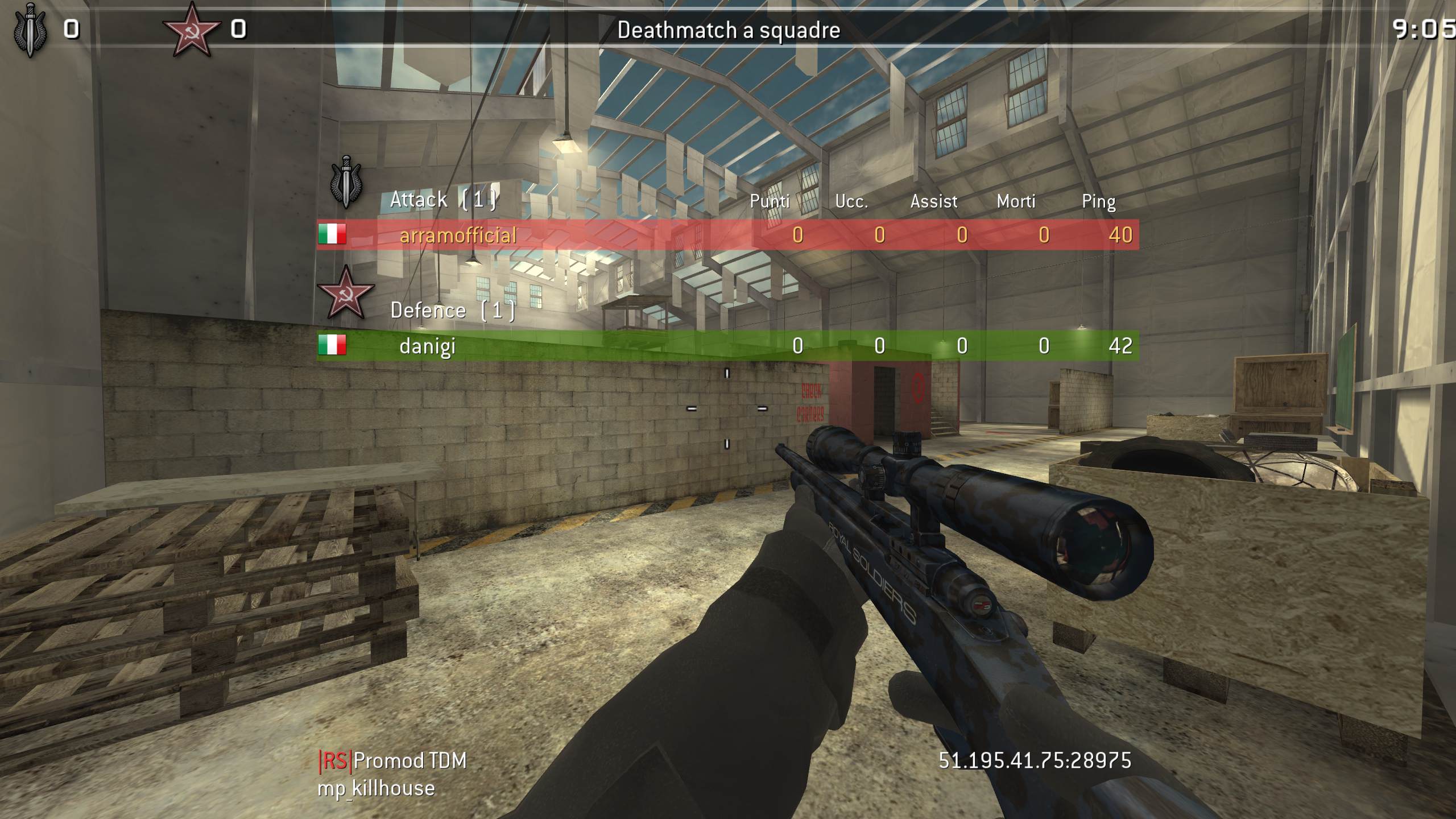 arramofficial, mp_killhouse, |RS|Promod TDM