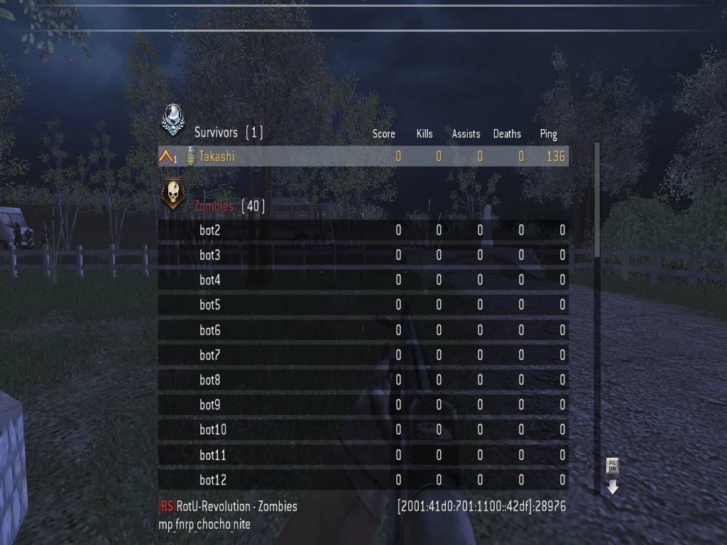 Takashi, mp_fnrp_chocho_nite, |RS|RotU-Revolution - Zombies