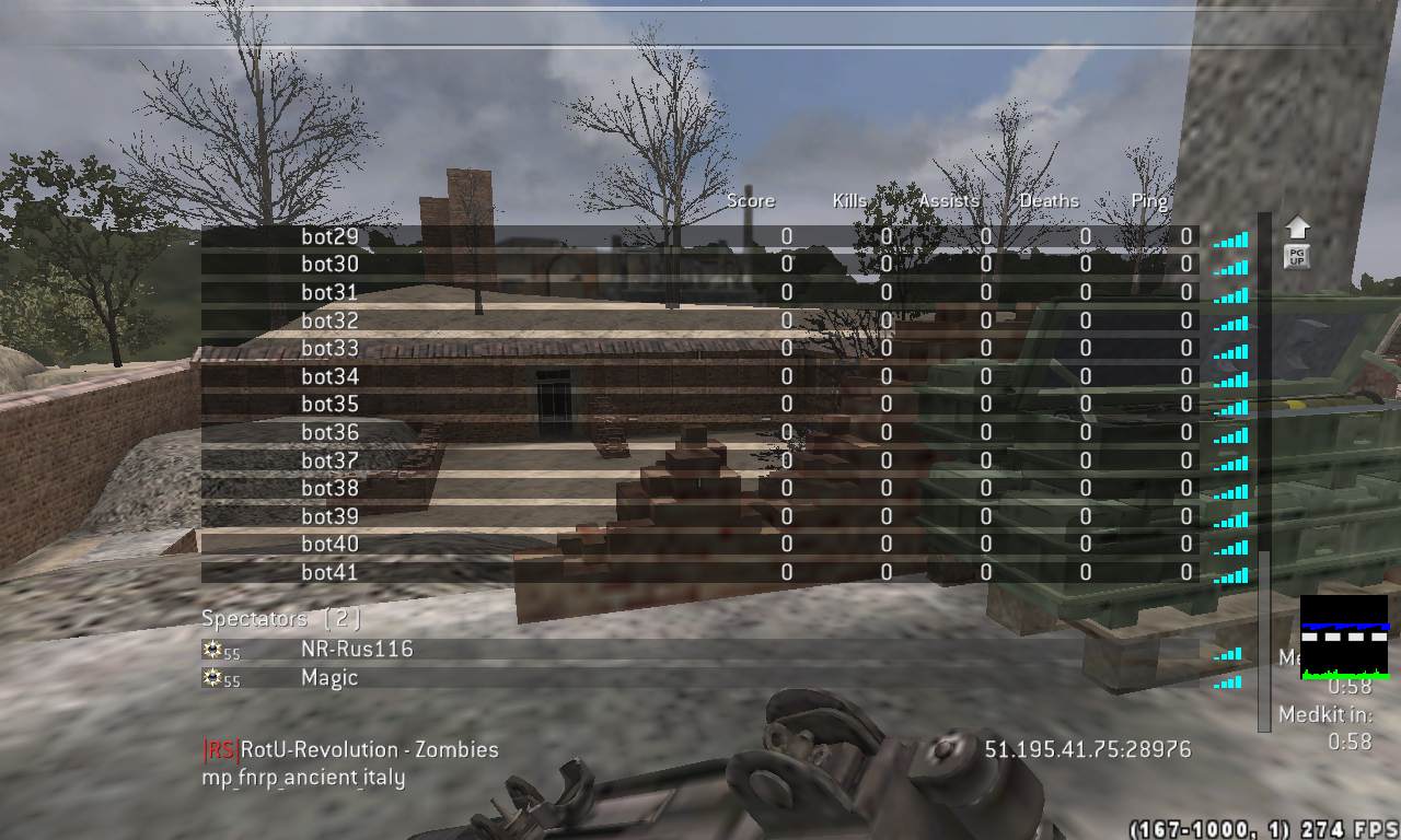 KlNG, mp_fnrp_ancient_italy, |RS|RotU-Revolution - Zombies