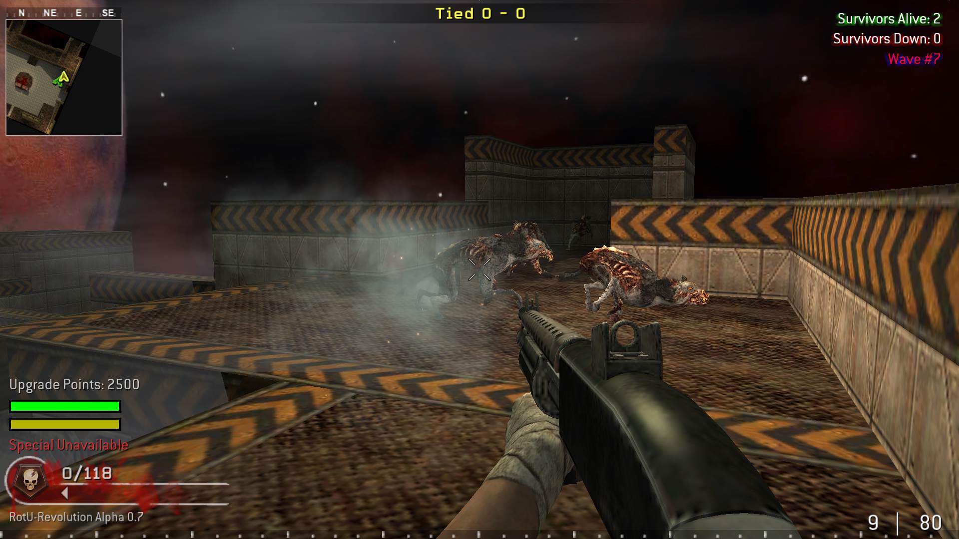 Somebody NL, mp_fnrp_quake3_arena, |RS|RotU-Revolution - Zombies
