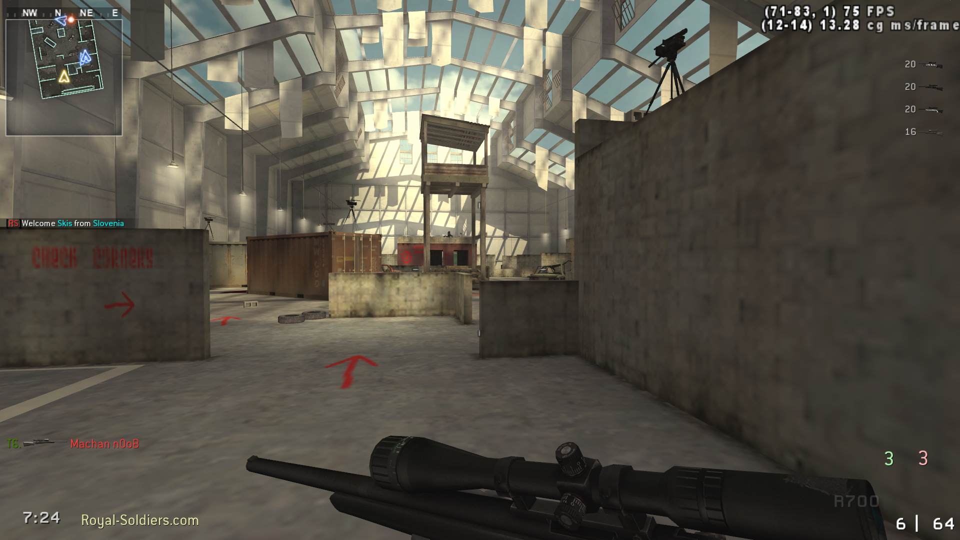 Skis, mp_killhouse, |RS|Sniper Only Promod