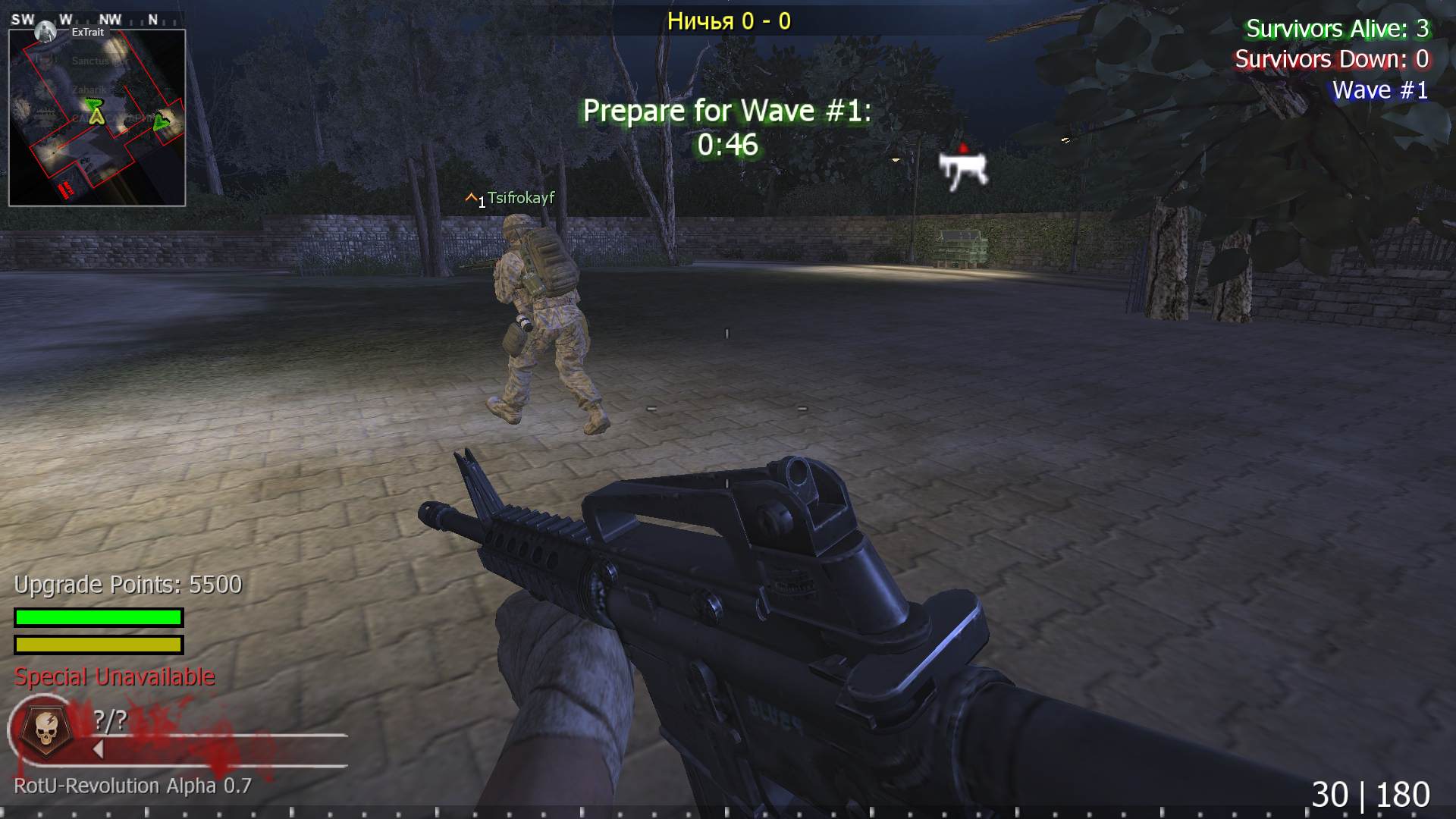ExTrait, mp_fnrp_cemetery, |RS|RotU-Revolution - Zombies