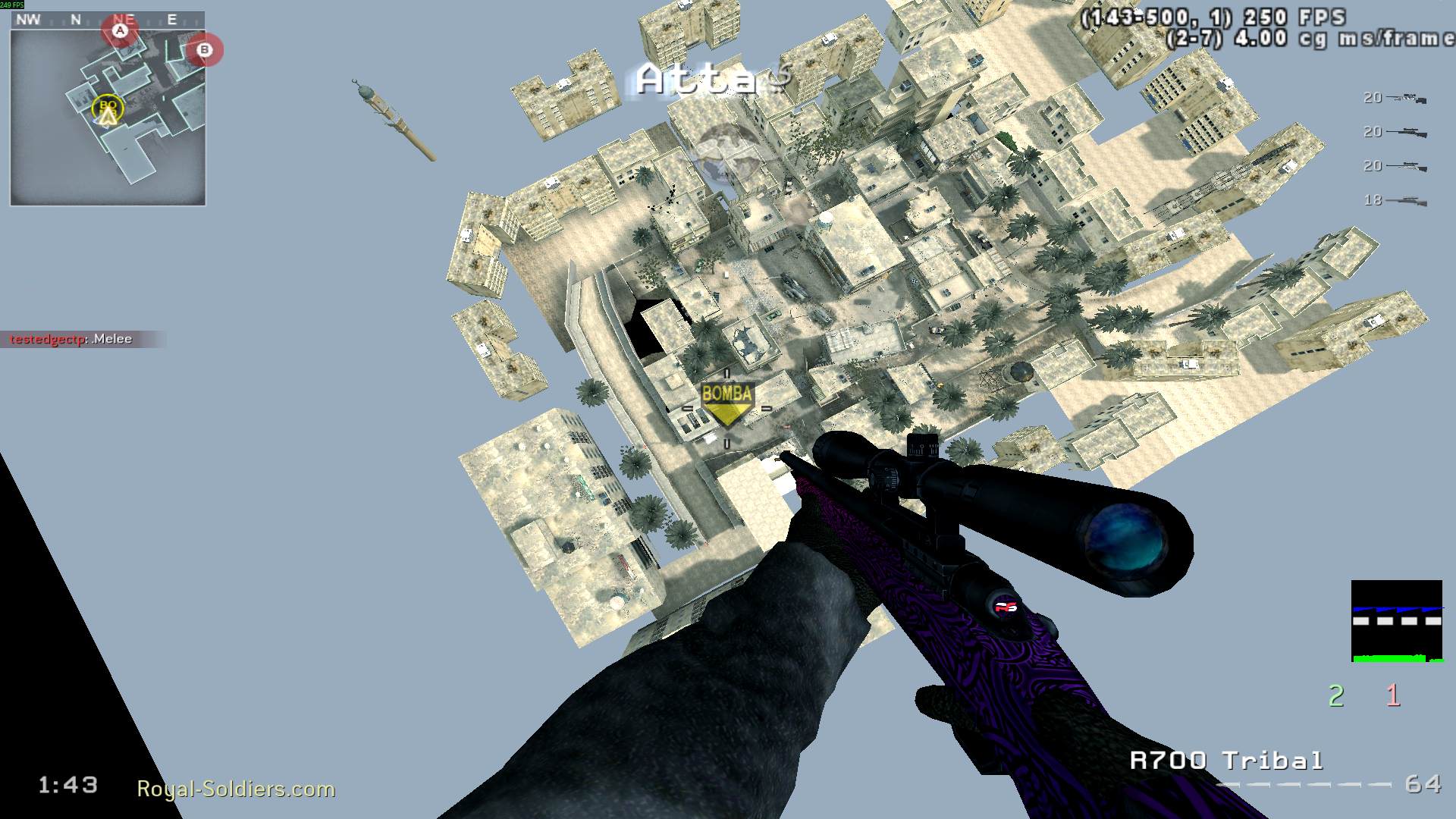 tiinncho0, mp_crash, |RS|Sniper Only Promod - Round: 4/20