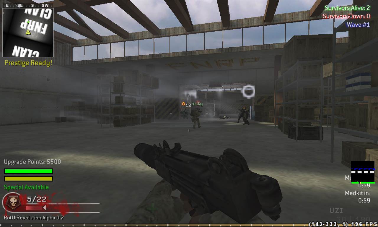KlNG, mp_fnrp_warehouse_v2, |RS|RotU-Revolution - Zombies