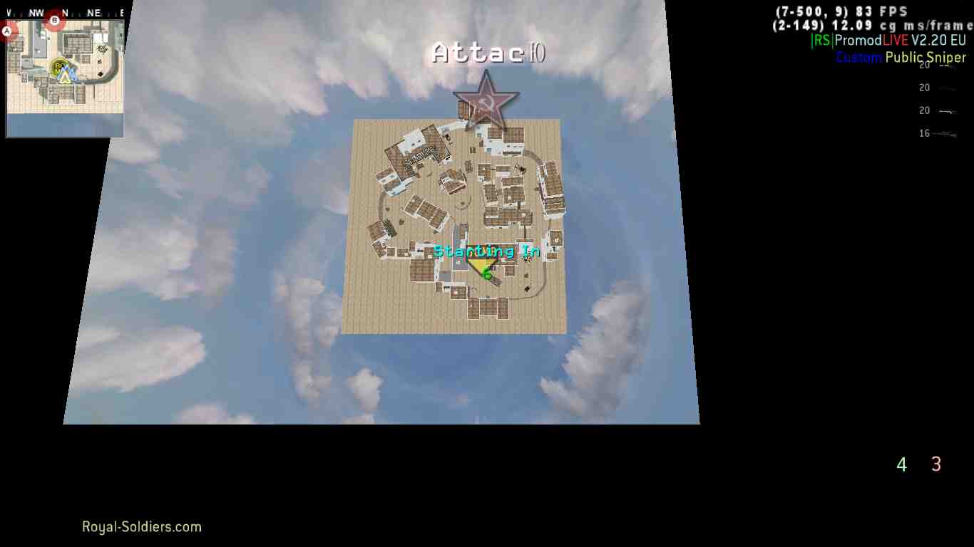 horrorpro, mp_toujane_beta, |RS|Sniper Only Promod - Round: 16/20