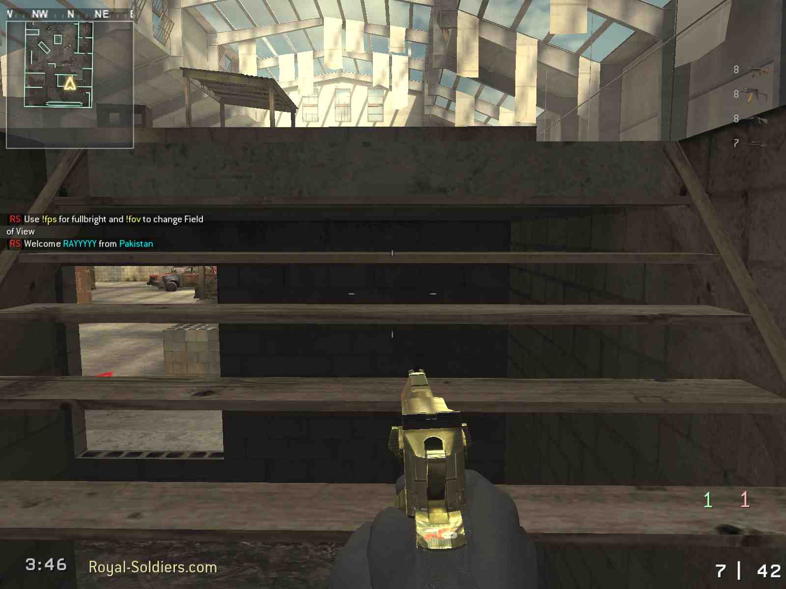 RAYYYYY, mp_killhouse, |RS|Promod TDM