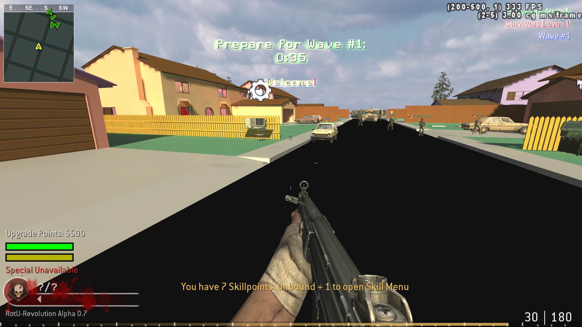 Coolio[kispina], mp_fnrp_simpsons, |RS|RotU-Revolution - Zombies