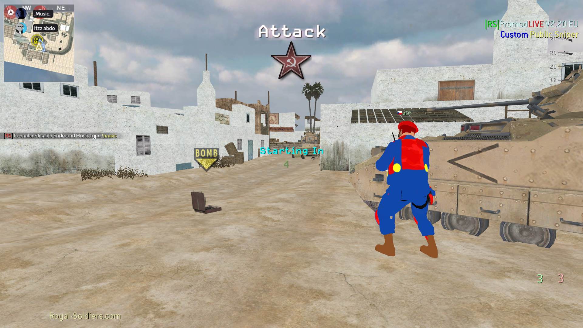 Music, mp_toujane_beta, |RS|Sniper Only Promod - Round: 16/20