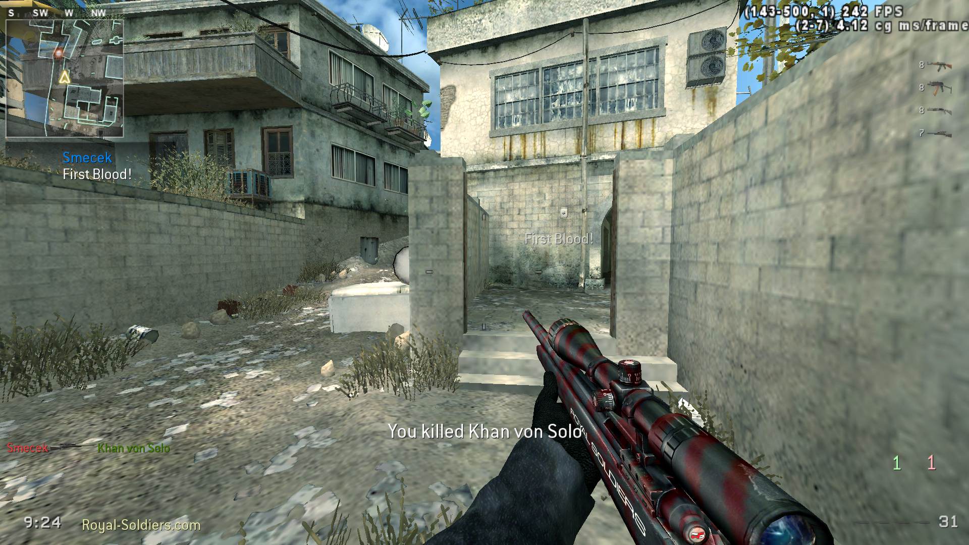 Smecek, mp_crash, |RS|Promod TDM