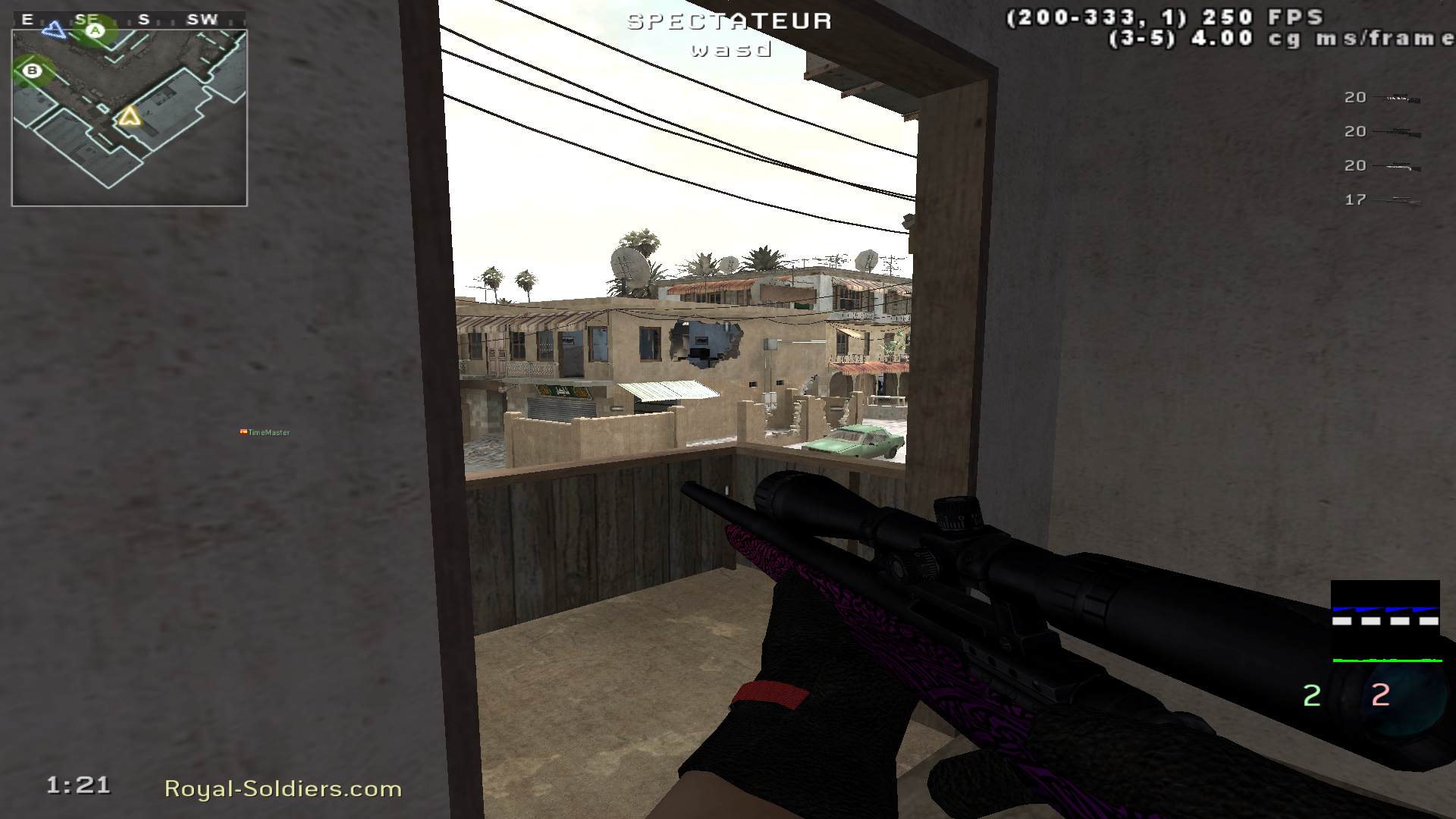 TZzz, mp_crossfire, |RS|Sniper Only Promod