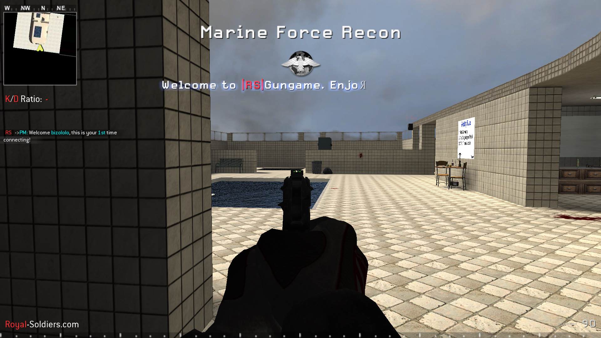 bizololo, mp_poolday, |RS|GunGame