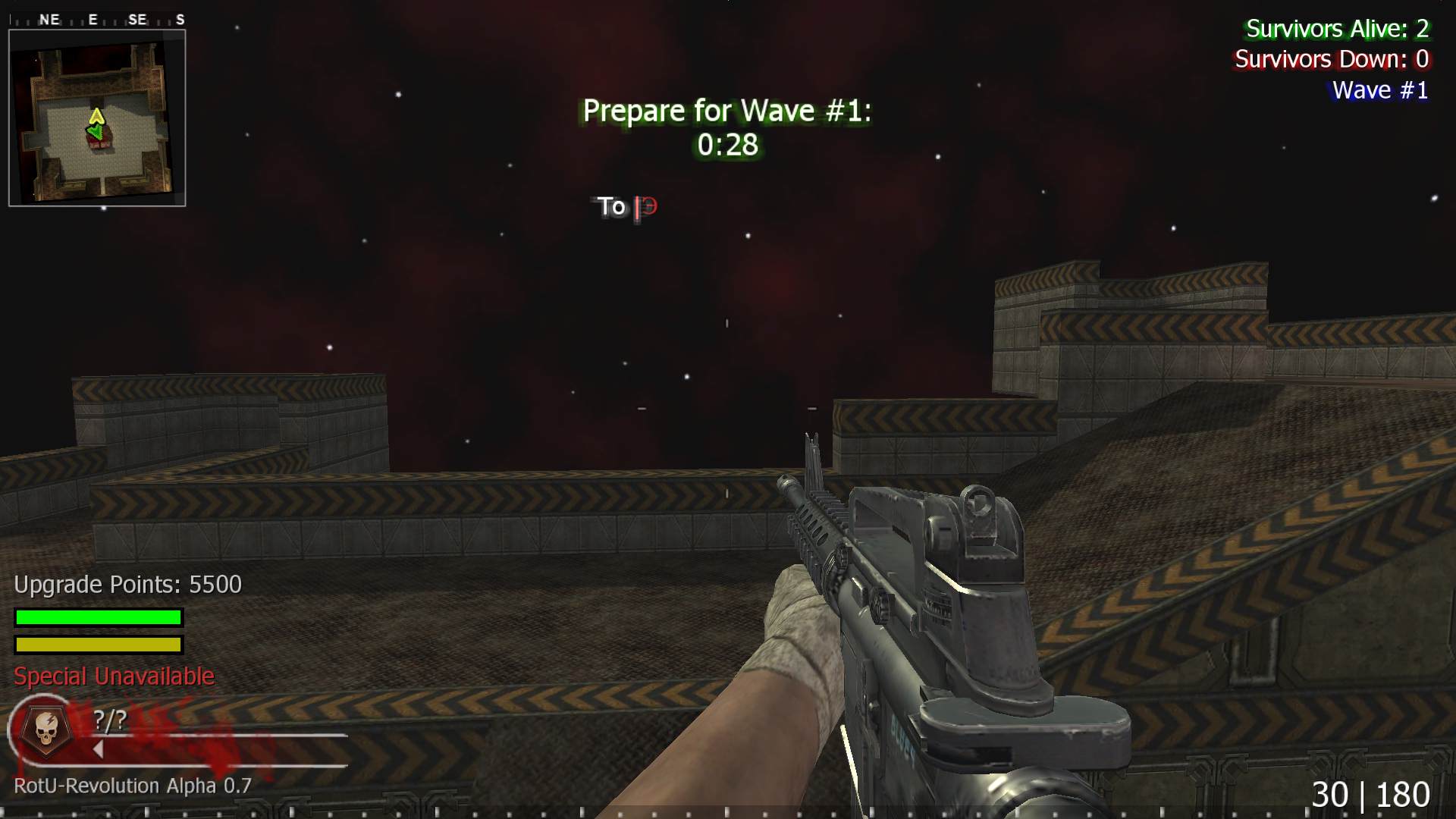 Saddam Hussein, mp_fnrp_quake3_arena, |RS|RotU-Revolution - Zombies