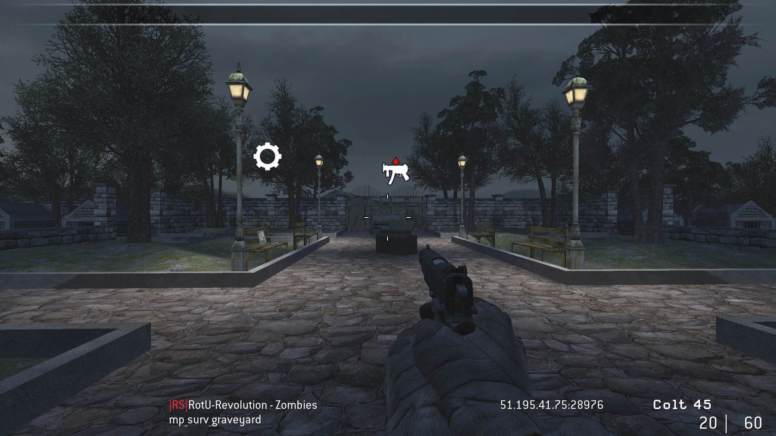 Illustral  HU, mp_surv_graveyard, |RS|RotU-Revolution - Zombies