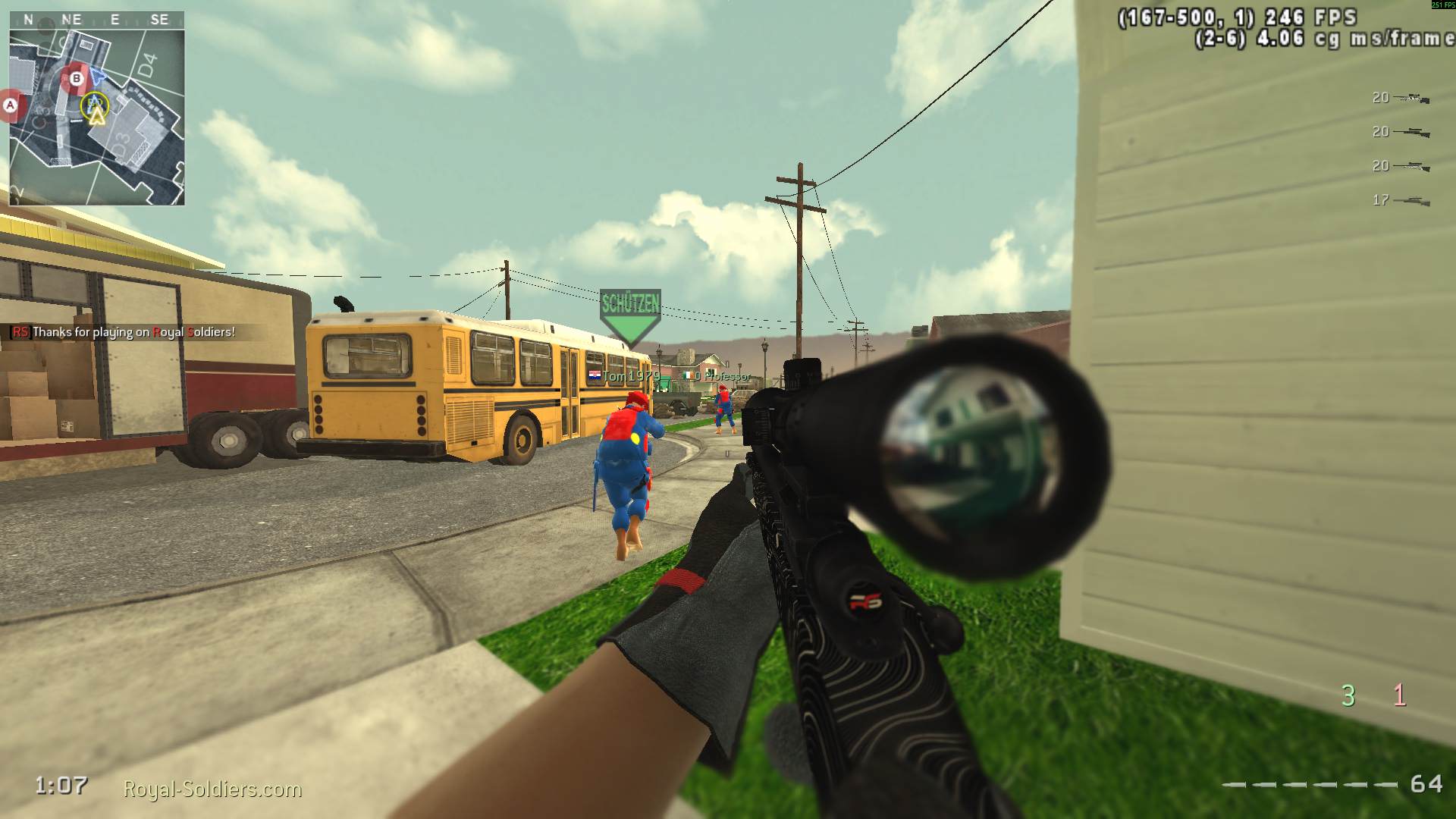 Banana, mp_nuketown, |RS|Sniper Only Promod - Round: 4/20