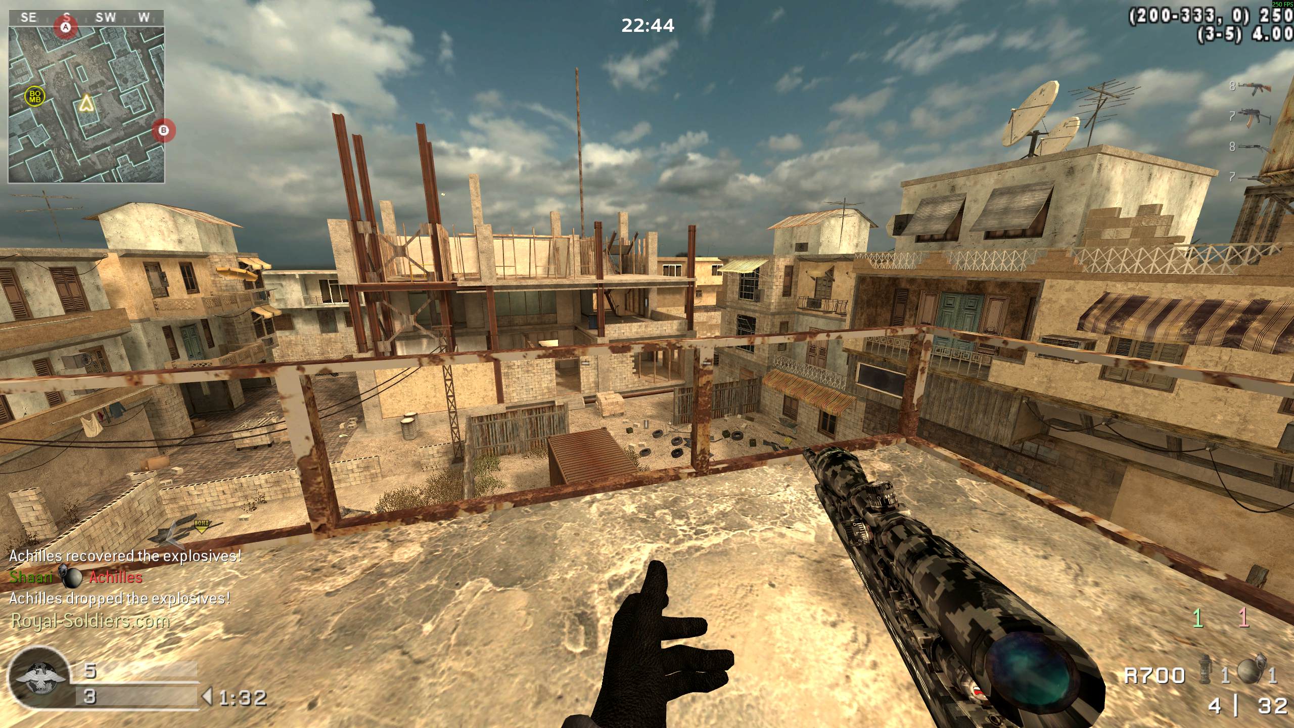 txc`PuNkY sKuNkY, mp_backlot, |RS|Promod S&D 2.20 - Round: 5/20