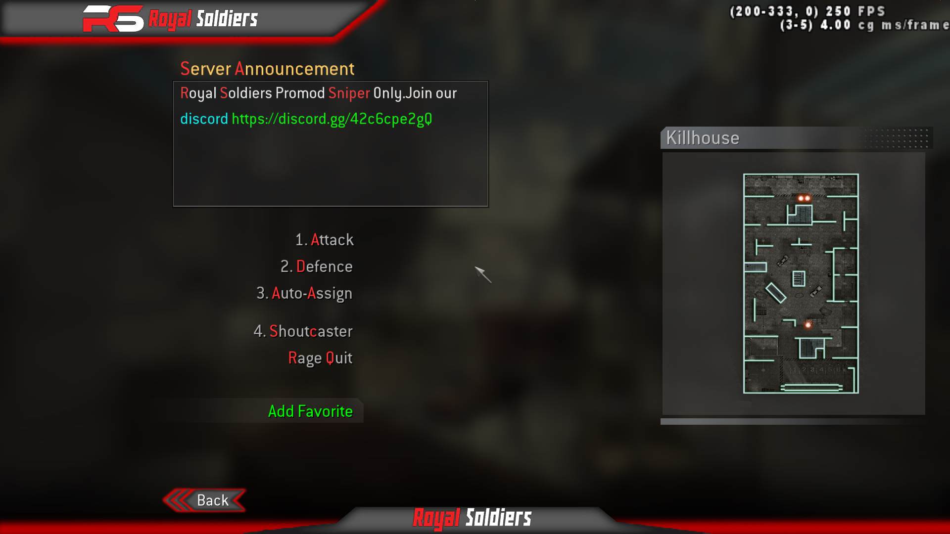Frank Castle, mp_killhouse, |RS|Sniper Only Promod - Round: 4/20