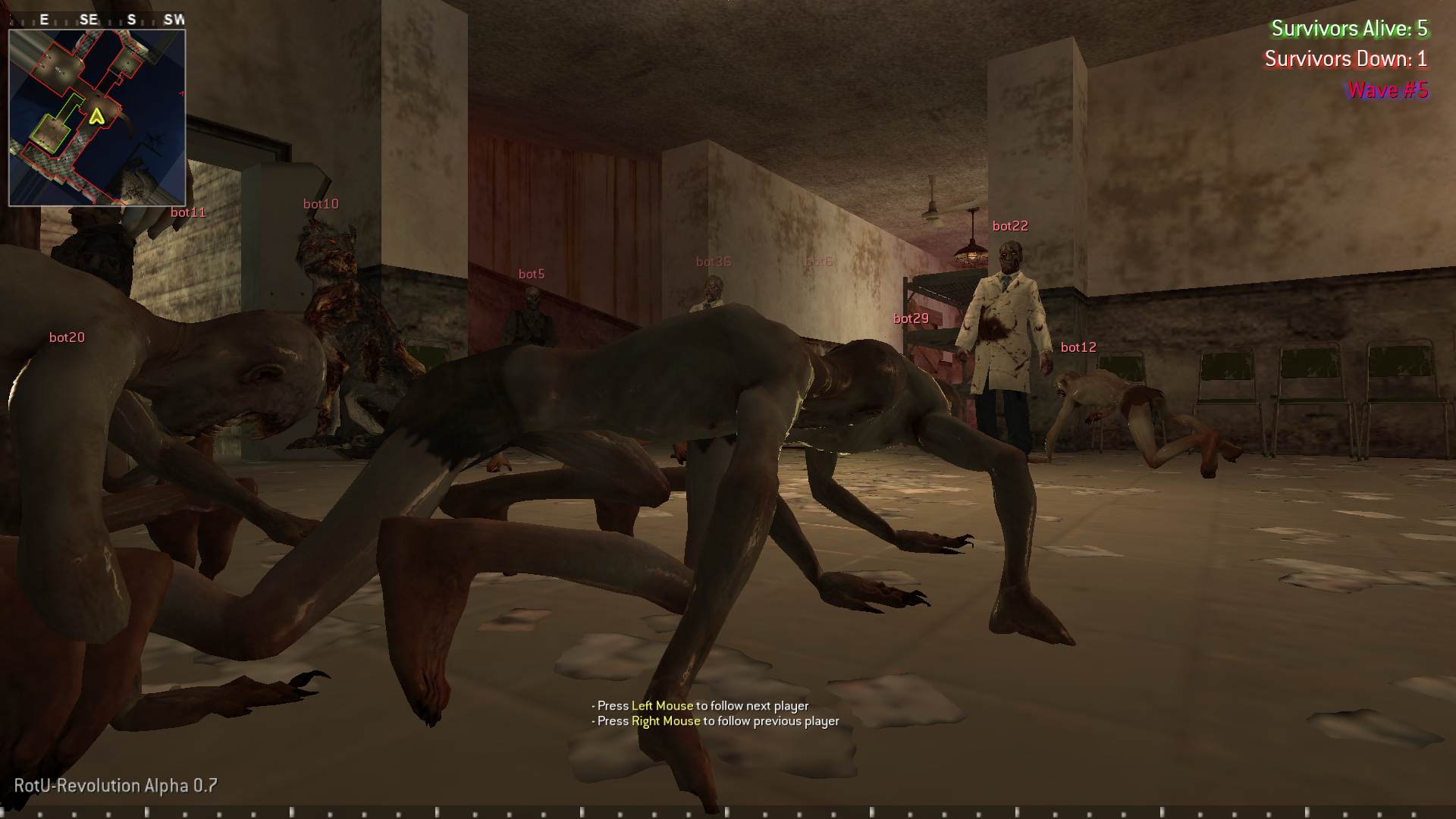 Movigue, mp_fnrp_clinic, |RS|RotU-Revolution - Zombies