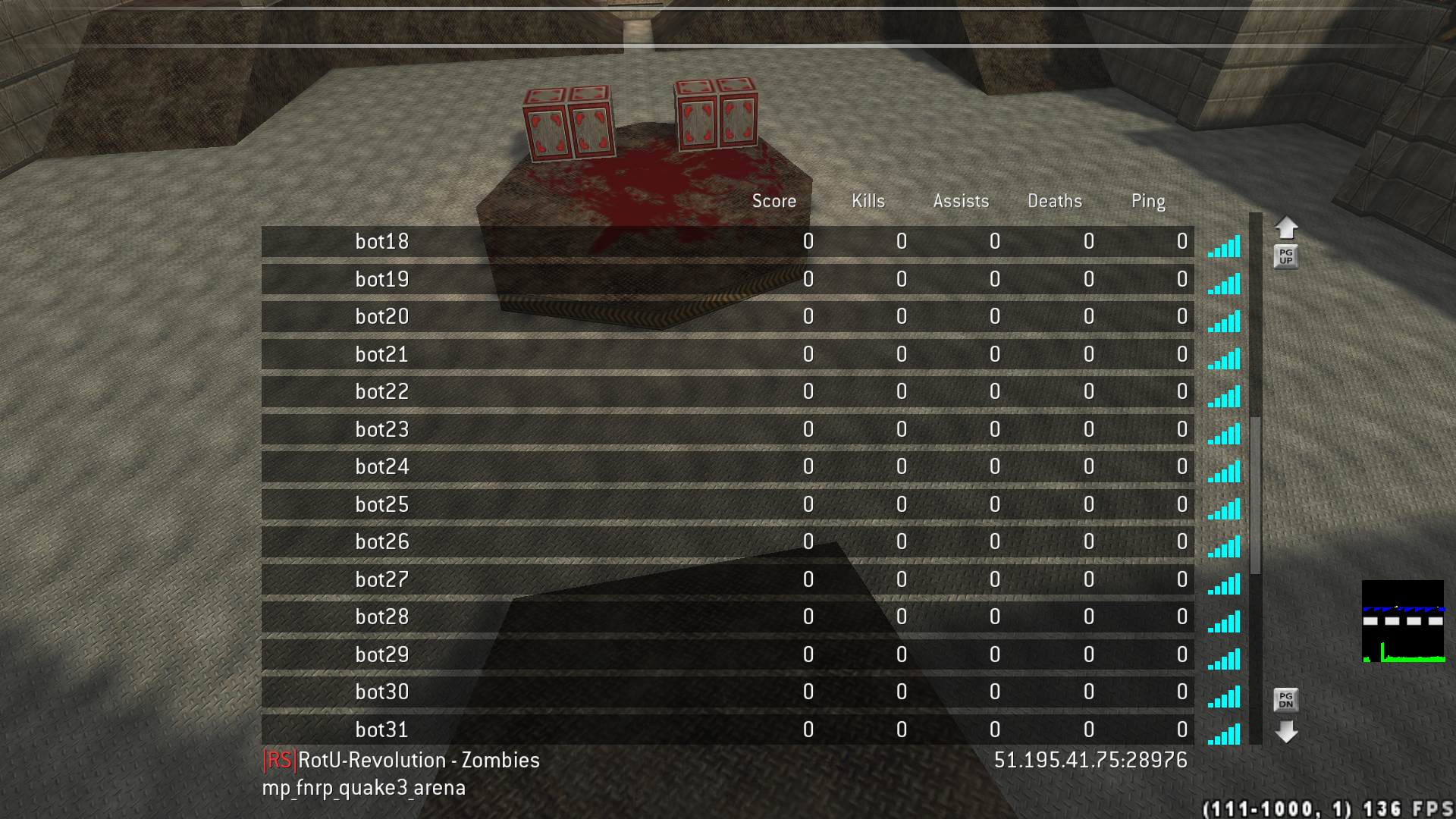 KlNG, mp_fnrp_quake3_arena, |RS|RotU-Revolution - Zombies