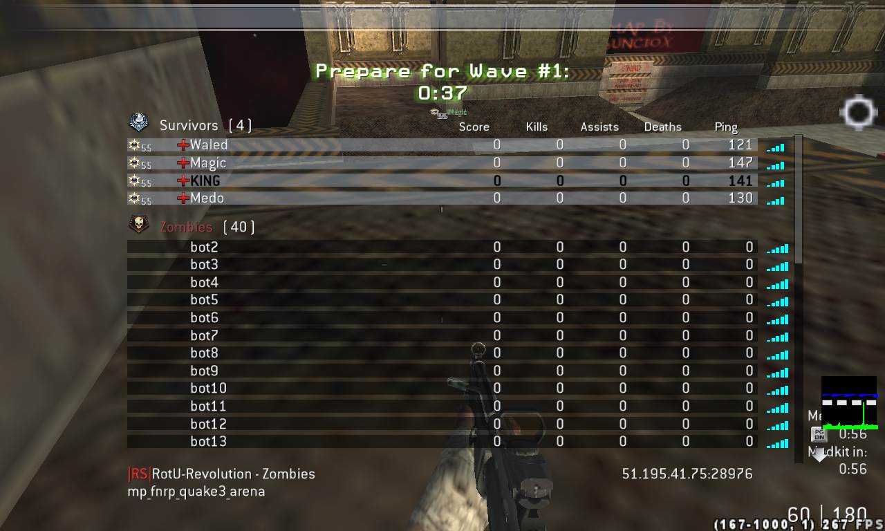 KlNG, mp_fnrp_quake3_arena, |RS|RotU-Revolution - Zombies