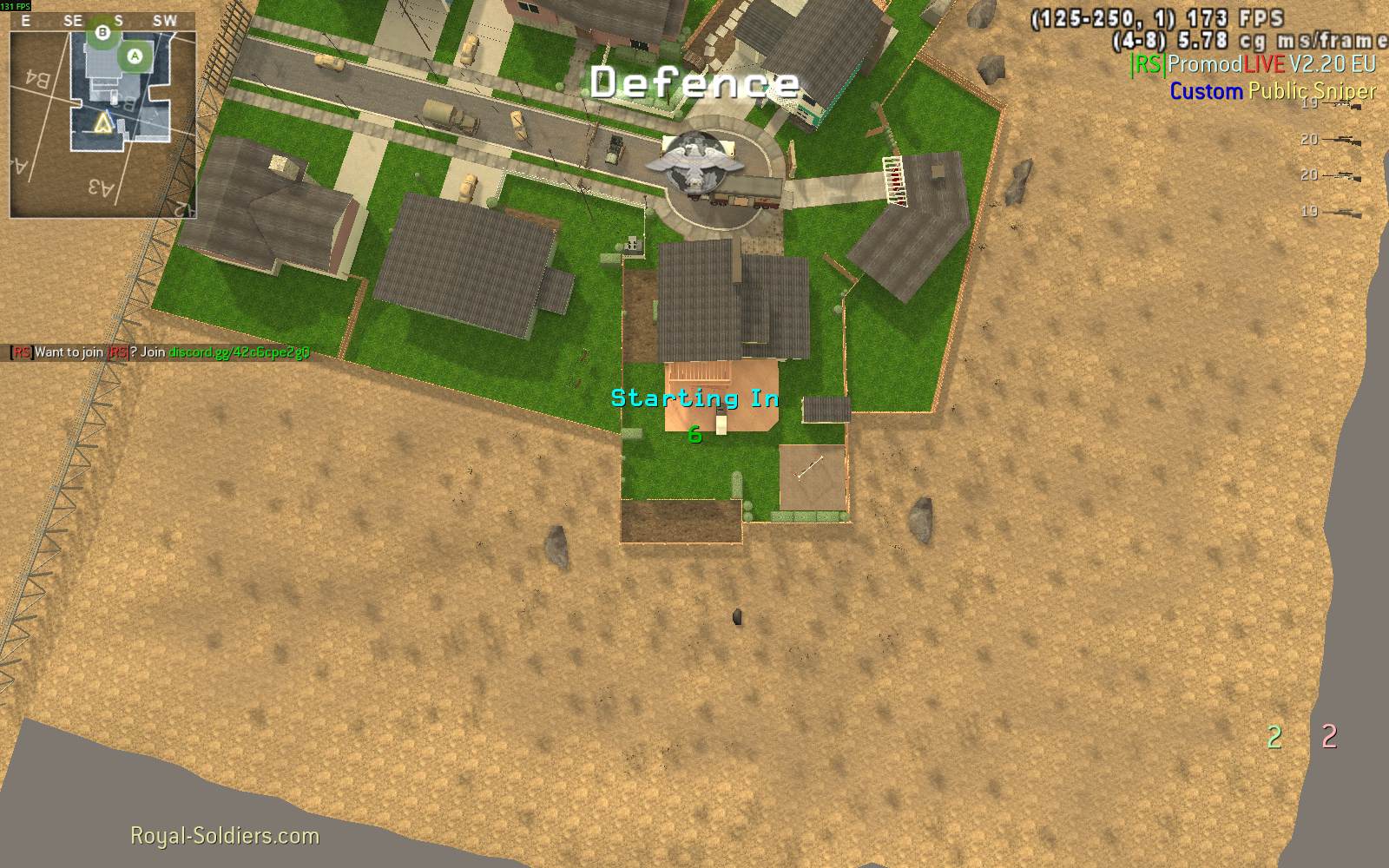 skittles9001, mp_nuketown, |RS|Sniper Only Promod - Round: 4/20