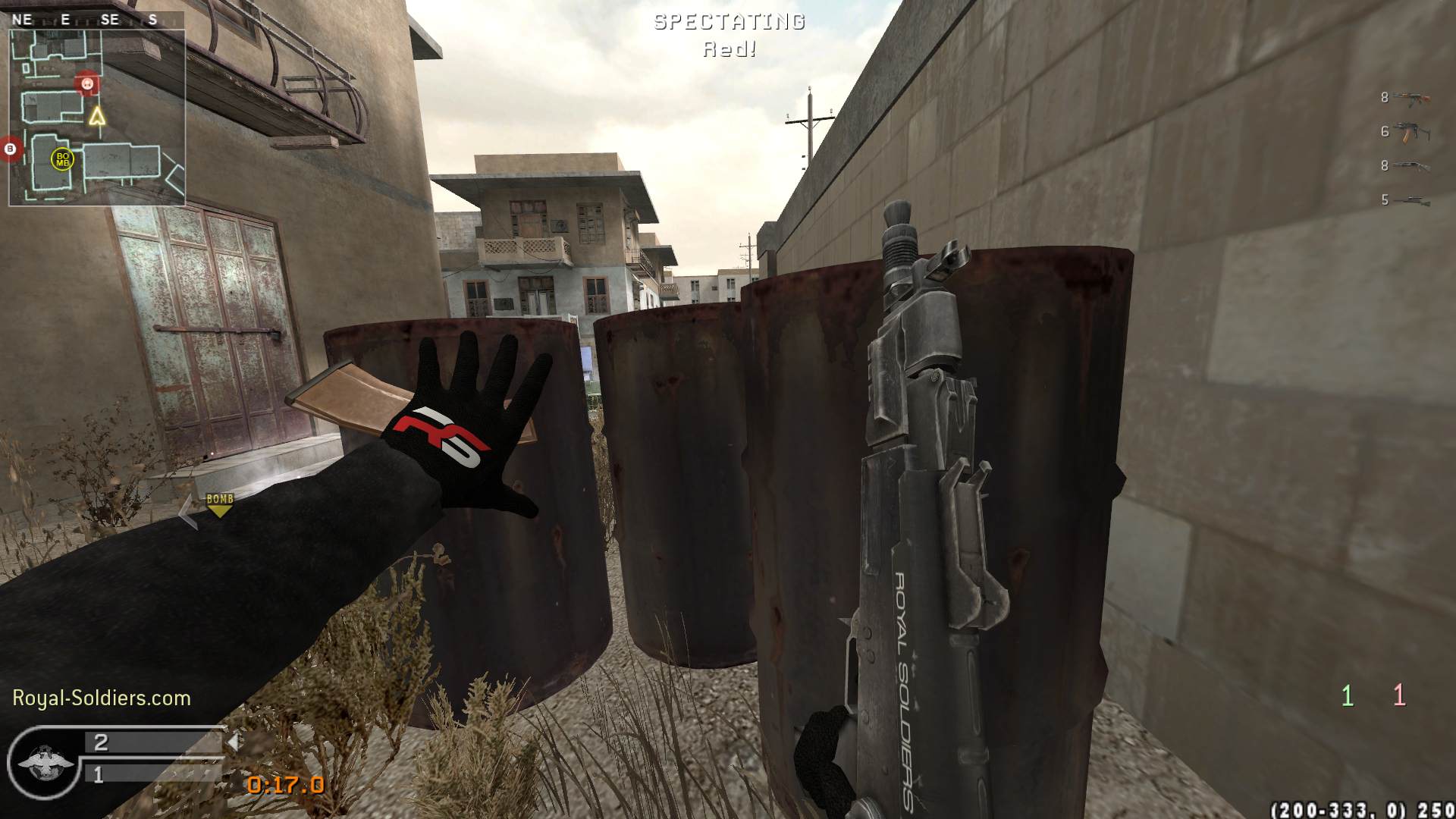 VFCPITBULL****, mp_crossfire, |RS|Promod S&D 2.20 - Round: 10/20