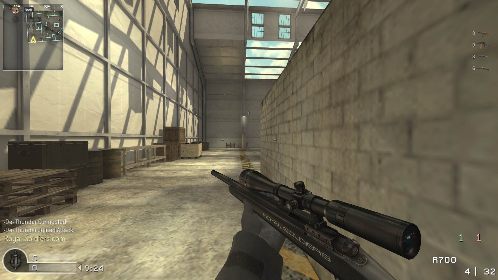 ZERKje, mp_killhouse, |RS|Promod TDM