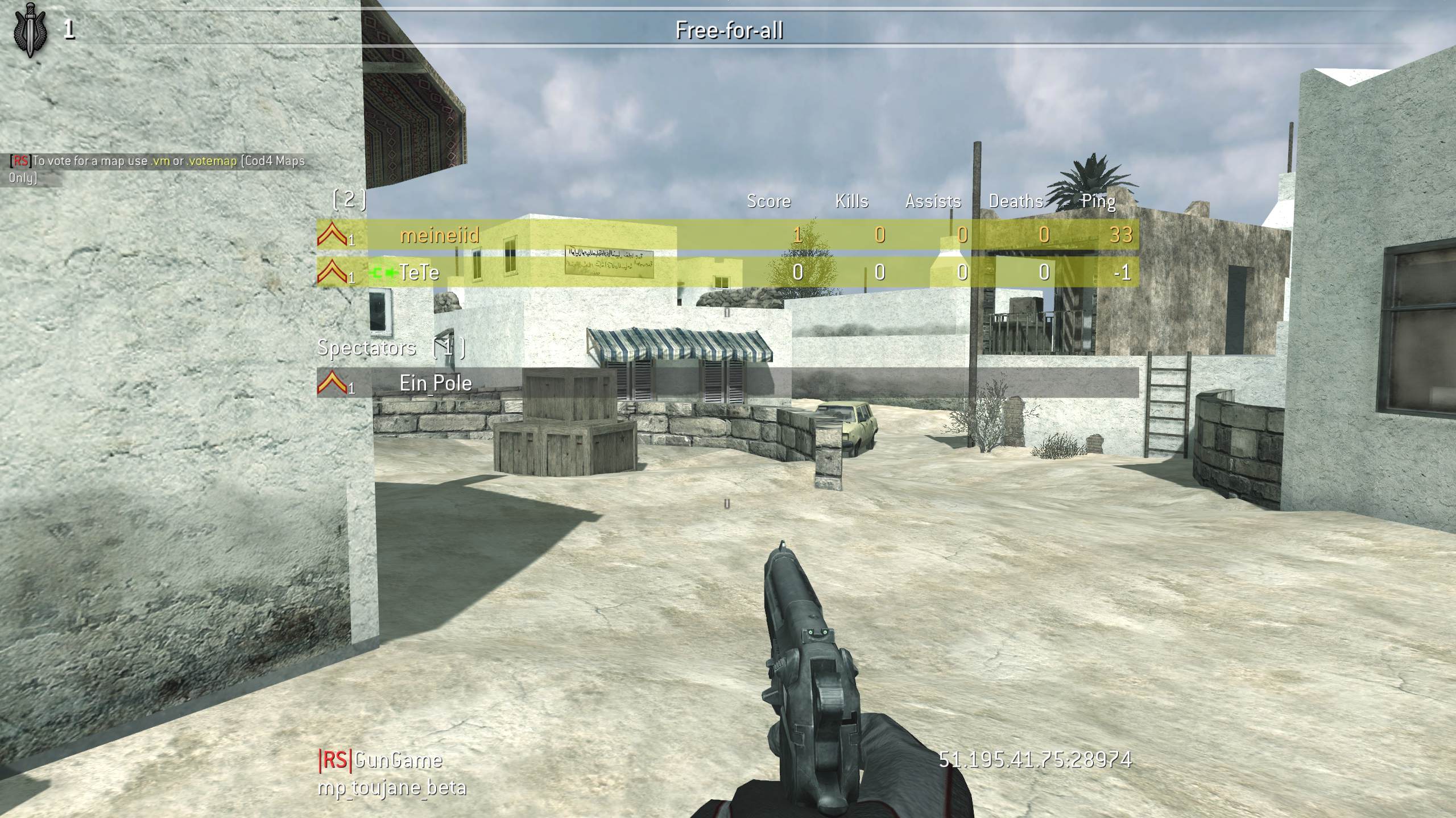 meineiid, mp_toujane_beta, |RS|GunGame