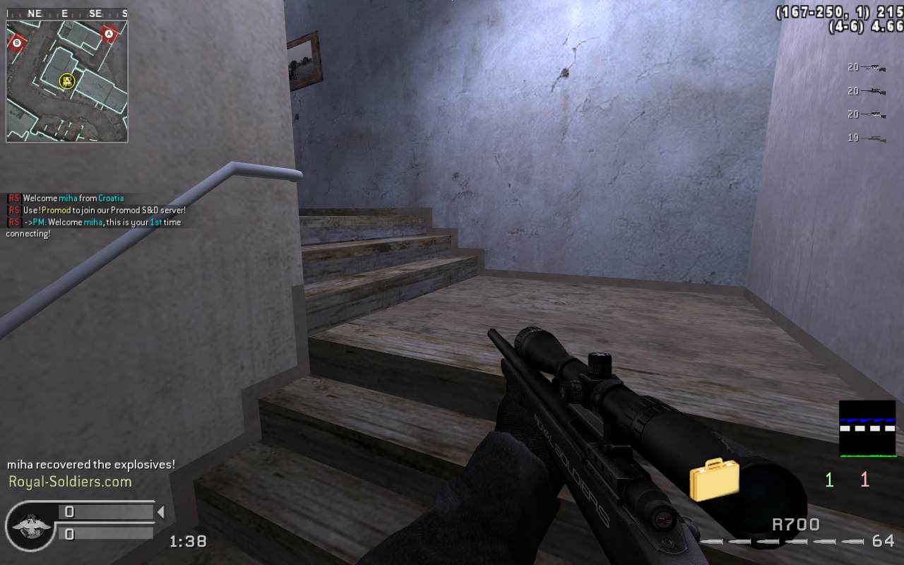 miha, mp_crossfire, |RS|Sniper Only Promod - Round: 5/20