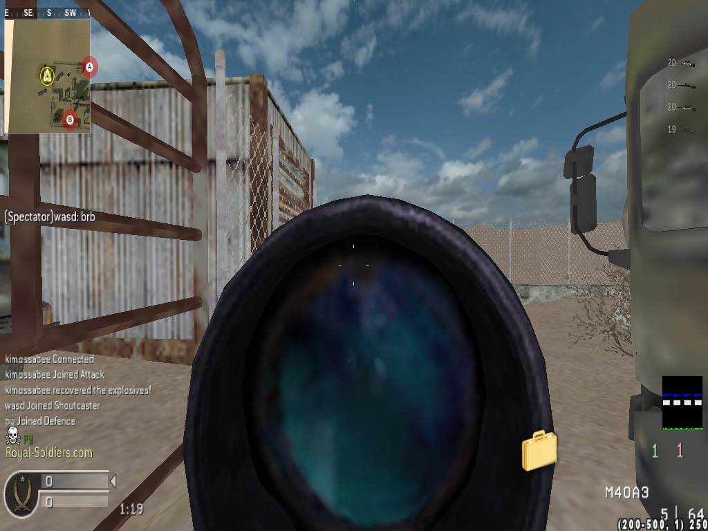 kimossabee, mp_modern_rust, |RS|Sniper Only Promod - Round: 4/20